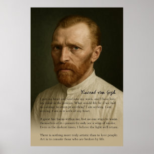 Poster Vincent van Gogh - Tributo Emocional