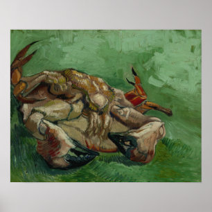Póster Vincent van Gogh - Um caranguejo nas costas