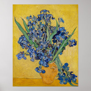 Poster Vincent van Gogh - Vase com irlandeses