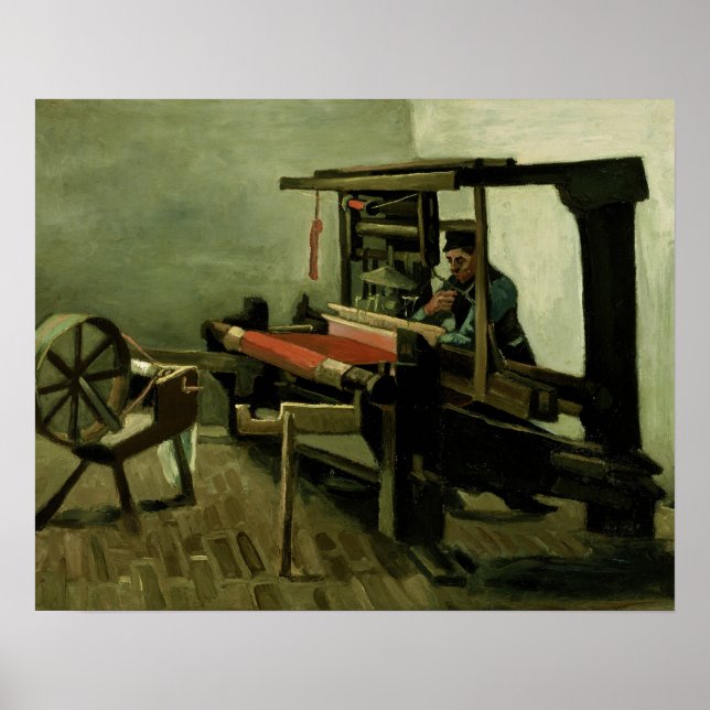Poster Vincent van Gogh - Weaver (Frente)