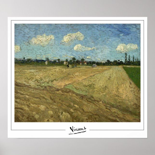 Poster Vincent Van Gogh Zedign Cartaz de Arte #16-2 (Frente)