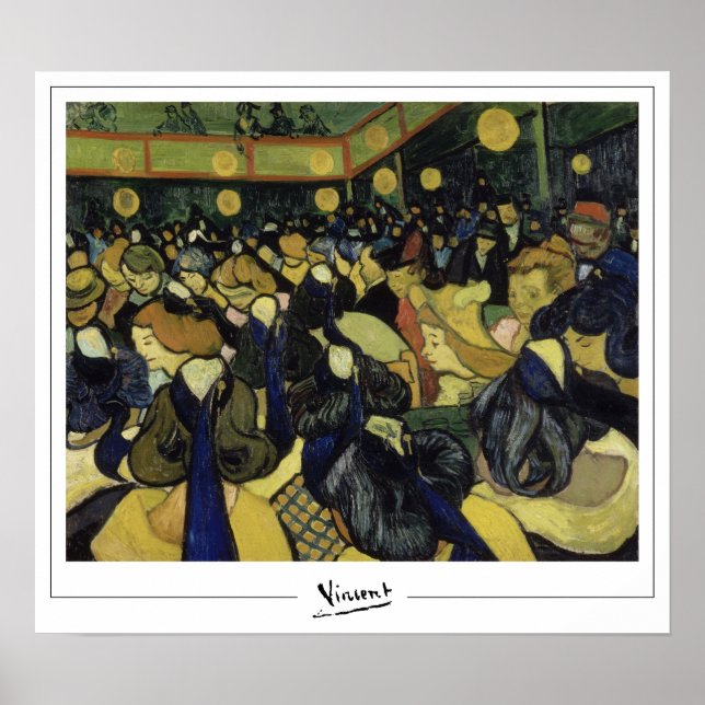 Poster Vincent Van Gogh Zedign Cartaz de Arte #22-2 (Frente)