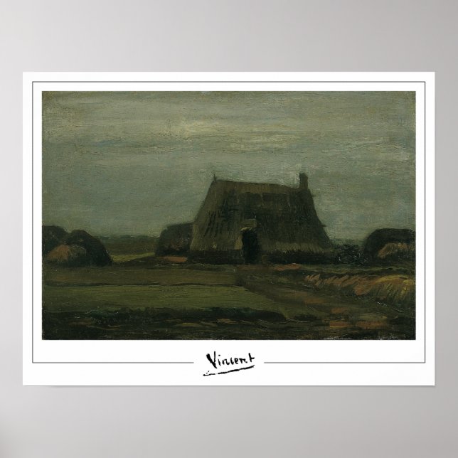 Poster Vincent Van Gogh Zedign Cartaz de Arte #46-2 (Frente)