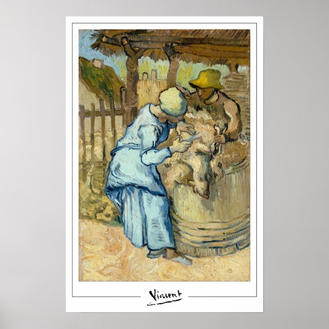 Poster Vincent Van Gogh Zedign Cartaz de Arte #54-2 (Frente)