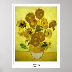 Poster Vincent Van Gogh Zedign Cartaz de Arte #5-3
