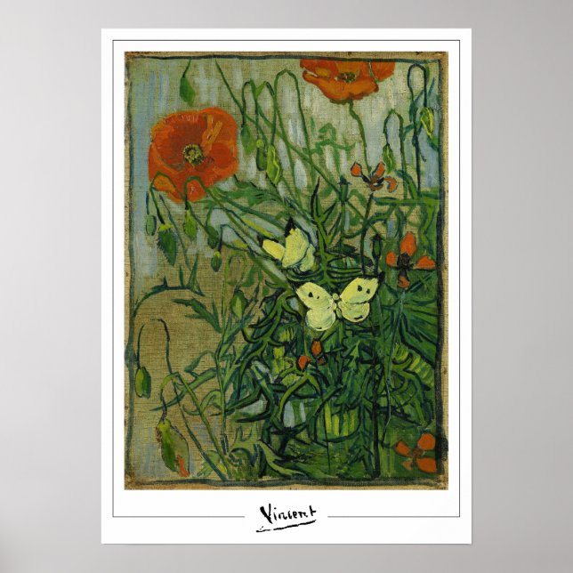 Poster Vincent Van Gogh Zedign Cartaz de Arte #8-2 (Frente)