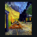 Poster Vincent Willem van Gogh - Café Terrace à Noite<br><div class="desc">Vincent Willem van Gogh - Café Terrace à Noite</div>