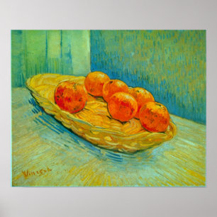 Póster Vincent Willem Van Gogh - seis laranjas