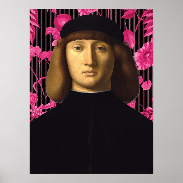 Poster Vincenzo Catena, Retrato de um Jovem (Frente)