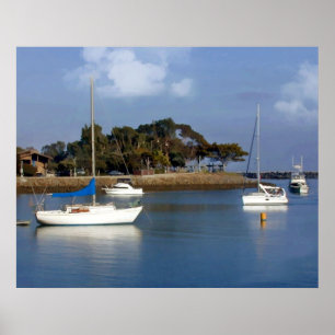 Póster Vinda e ir do mar