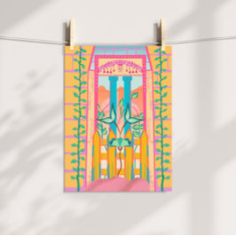 Poster Vined Entrance