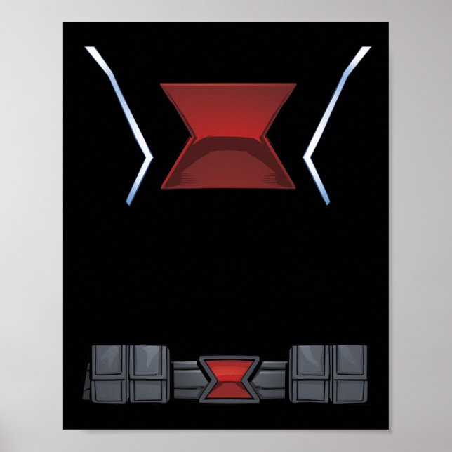 Poster Vingadores da Marvel Clicam Figurino da Viúva Negr (Frente)