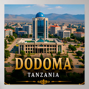 Poster Vinhas de Dodoma e Interior da Tanzânia