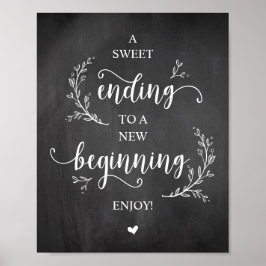 Poster Vinhas Russas, Chalkboard, Festa de casamento