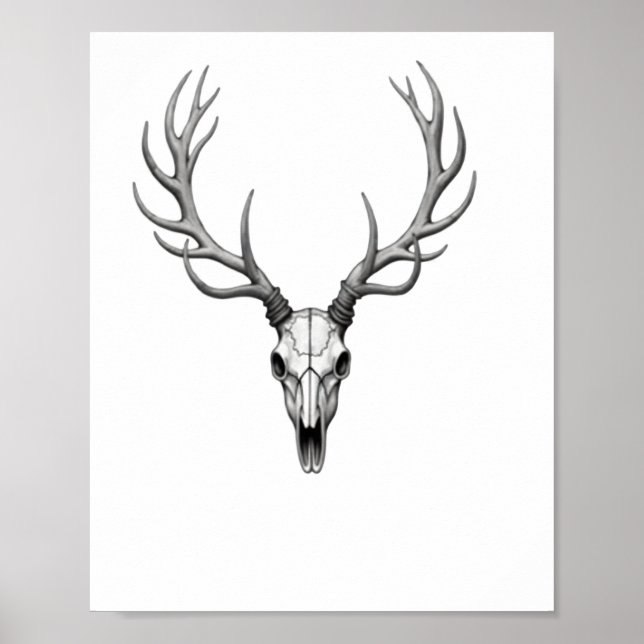 Poster Vinheta Crônica Moderna de Deer Trendy2 (Frente)
