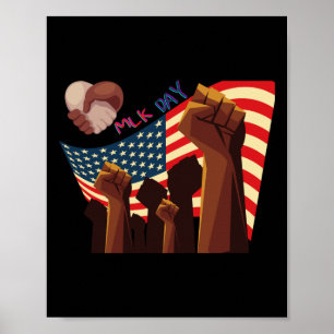 Poster Vinheta de Dia Mlk