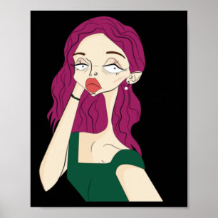 Poster Vinheta de Garota Dividida