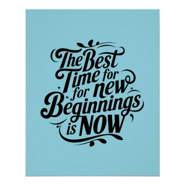 Póster Vinheta Motivacional (Frente)