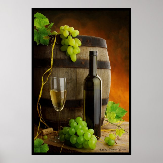 Poster Vinho ainda vivo (Frente)