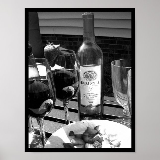 Póster Vinho de Verão (Frente)