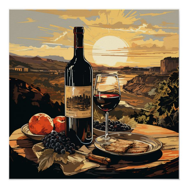 Póster Vinho do Vinho (Frente)