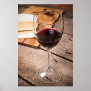 Poster Vinho e queijo