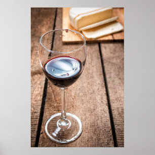 Poster Vinho e queijo