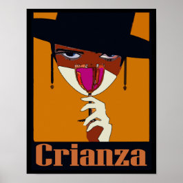 Póster Vinho espanhol