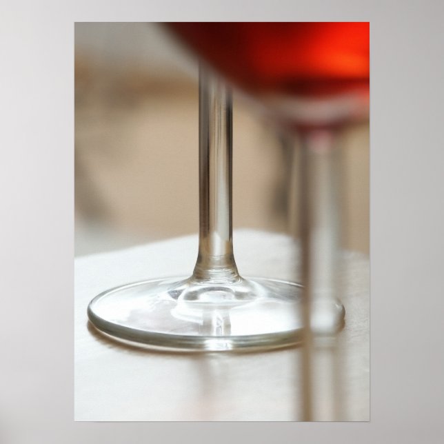 Poster Vinho tinto. (Frente)