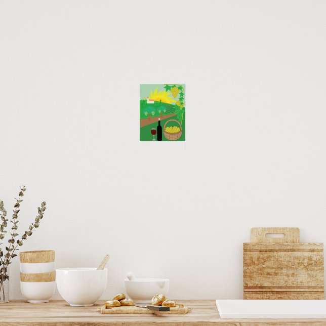 Poster Vinícola (Cozinha)