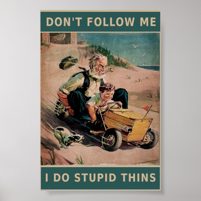 Poster Vintage (Frente)