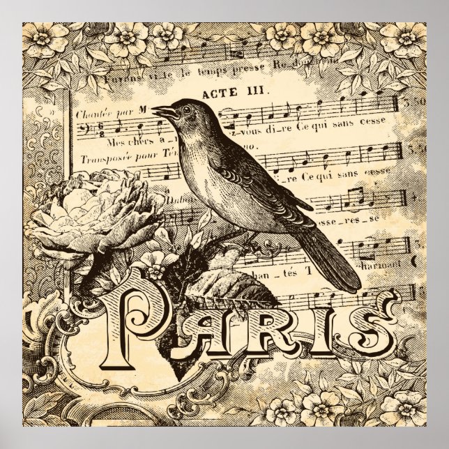 Poster vintage (Frente)