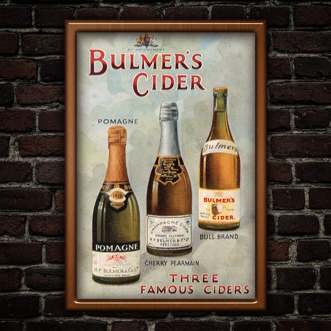 Poster Vintage 1907 Cider Advertisement Art (Criador carregado)