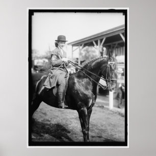 Poster Vintage 1916 Horse Show Photo