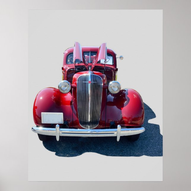 Póster Vintage 1936 Chevrolet (Frente)