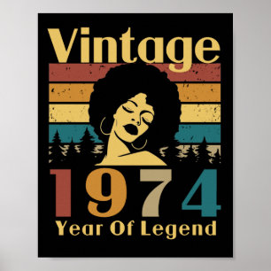 Poster Vintage 1974