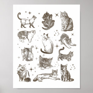 Poster Vintage 90s - Tros De Tatuagem No Espaço _1