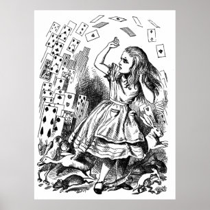Poster Vintage Alice no País das Maravilhas