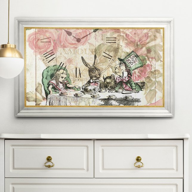 Poster Vintage Alice no País das Maravilhas (Criador carregado)