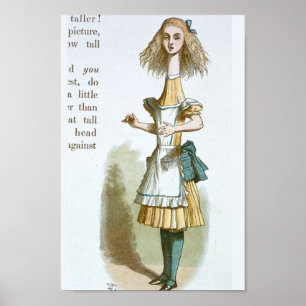Poster Vintage Alice no País das Maravilhas