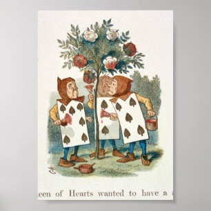 Poster Vintage Alice no País das Maravilhas