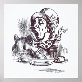 Poster Vintage Alice no País das Maravilhas