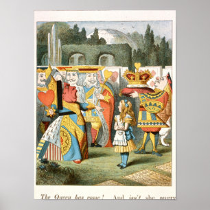 Poster Vintage Alice no País das Maravilhas
