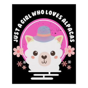 Póster vintage alpacas