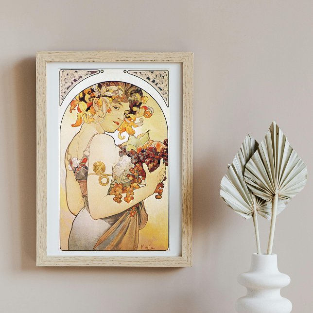 Poster vintage Alphonse Mucha Art Nouveau (Criador carregado)