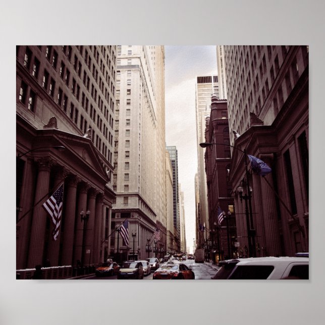 Poster Vintage American Scenery (Frente)