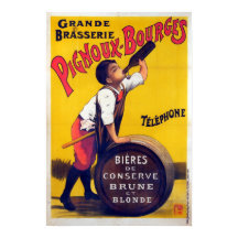 Vintage - Anúncio francês da cerveja