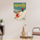 Poster Vintage Apres Ski Pinup Art (Living Room 3)
