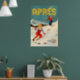 Poster Vintage Apres Ski Pinup Art (Living Room 1)