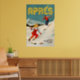 Poster Vintage Apres Ski Pinup Art (Living Room 2)